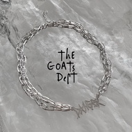 The Goats Dept - Danger Goth Chain Silver Necklace Original / tgd881 silver danger Chain Necklace mo