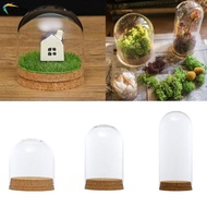 [Szlinyou1] Cover Cloche Bell Jar with ,Wedding Parties Decorations Miniatures Craft
