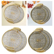 [Lacooppia2] Table Decoration Tray Set Luxury Plastic Fruit Serving Platters Display Trays for Dinne