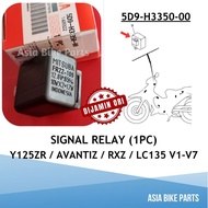 Yamaha Original RXZ / Y125ZR / LC135 V1-V7 / Ego Avantiz Flasher Relay Assy / Signal Relay - 5D9-H33