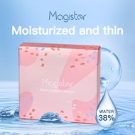 [-1.00~-10.00]Magister 1Pair Clear Contact Lens With Power Contact Lenses 6 Months Use 14.0mm Power 