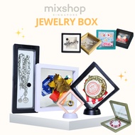 mixshop Jewelry Display Box,  Transparent Film Storage Display,  Medal Display, Anti-Oxidation [SG Local Stock]