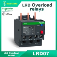 Schneider Electric LRD07 โอเวอร์โหลด รีเลย์ 3P 1.6-2.5A Thermal Overload Relays