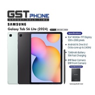Samsung Galaxy Tab S6 Lite 2024 WiFi (P620) (4GB+4GB Extended Ram+128GB Rom) (Original Malaysia Set)