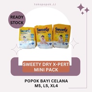 Sweety Dry X-Pert Mini Pack. M5, L5, XL4. BabyPopok Pants, Diaper Pants