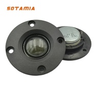 SOTAMIA 2Pcs 2 Inch Tweeter 52mm 6 Ohm 10W 20 Core Silk Film Dome Speaker HIFI Sound Music Treble Sp