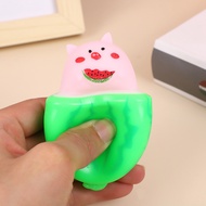 Squishy/stress Relief Children's Toys Can Be Pressed Watermelon motif