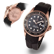 佐敦門市 現貨 100% 全新 Steinhart Ocean One PINK-GOLD Ceramic 103-0893 Automatic 玫瑰金 Rubber band 膠帶 黑色 陶瓷圈 兩