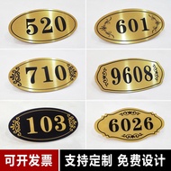 Apartment House Number Number House Number Customized House Number House Number Plate Household House Number Customized Acrylic House Number Hotel B &amp; B Hotel Apartment House Number Customized Dormitory Dormitory Rental Room Box Room House