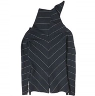 二手3.1 Phillip Lim 20SS 細條紋高領TOPE201-2681DBI XS 海軍藍襯衫/上衣 [3.1 Phillip Lim]