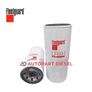 LF691 Fleetguard Genuine Oil Filter 1R0716 B49 P554105 J J J8610691 J J J8610005 C-5516 SFO0691 JOC-