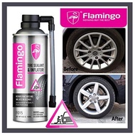 Flamingo Tire Sealer Inflator Spray Emergency Repair Tire Puncture Urgent Use Tyre Sealant