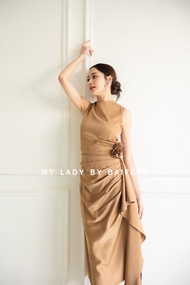 ชุดเดรสไปงานแต่ง ชุดออกงาน MY LADY BY BAIFERN - ML0447