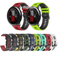 22mm Silicone Replacement Watchband Sport Strap for Huami Amazfit Pace Stratos 2 2S 3 COROS PACE 3 APEX 2 Pro