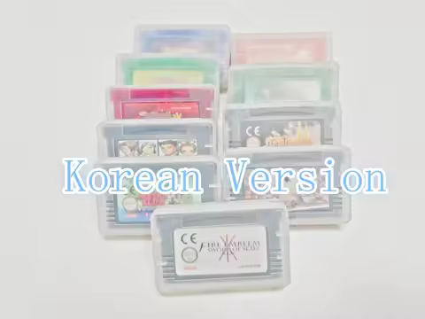 Korean Version 32 Bit Games Card Mother123/poke FireredRubyEmerald LeafGreenSapphire/Megaman Zero /F