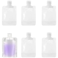 20Pcs Travel Refillable Pouches Shampoo Liquid Lotion Dispenser Bag Cosmetic Packaging Storage Conta