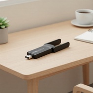 AC1300 5GHz Dual-Band USB WiFi Adapter Dongle with Ethernet for Laptop  Penyesuai WiFi USB AC1300 Du