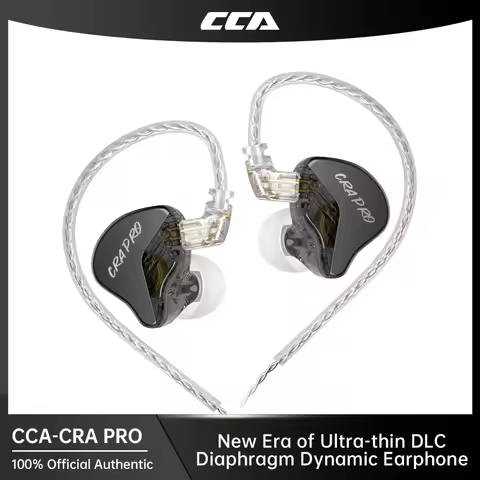 CCA CRA PRO wired dynamic headphones in-ear dynamic headphones sports music game subwoofer headphone