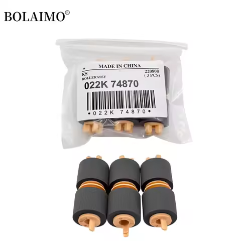 1Set/3PCS 022K74870 Paper Pickup Roller For Xerox WC7425 7428 7435 7525 7530 7535 7545 7556 IV 2060 