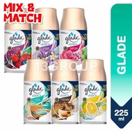 Glade Automatic Spray Refill Air Freshener / Berries Lavender Lemon Ocean Escape Peony, 225ml