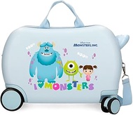 Joumma Disney Monsters Inc Boo Children's Suitcase, Blue, 45 x 31 x 20 cm, Hard ABS Plastic, 24.6 L,