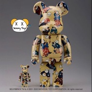 Bearbrick BE@RBRICK 歌川国芳「流行猫の曲鞠」100% & 400%