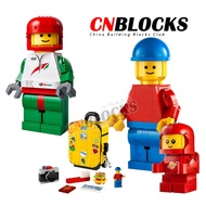 Copy DIY Up-Scaled Minifigure 40767 | 40649 | 40819 | 40817 Buidling Blocks Kids Toys Gifts