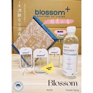 Blossom Sanitizer Spray &amp; Hand Sanitizer Pocket Spray  Alcohol-Free suitable