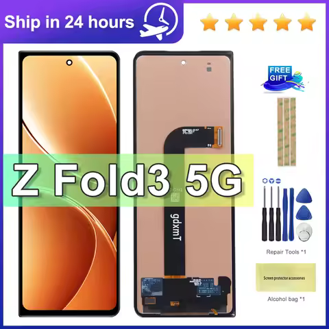 TFT Quality Z Fold3 LCD Display For Samsung Z Fold 3 5G SM-F926B F926U Front Screen Display LCD Repl