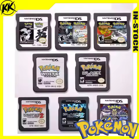 US Version Pokemon Edicion Platino NDS Video Game Card New Sealed Multiple Games To Choose From Suit