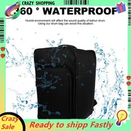 1 Piece Cajon Bag Cajon Backpack Black 31.5x53CM Padded Bag with Handle and Shoulder Strap, Cajon Ac