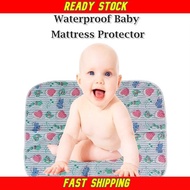 Washable Breathable 💖Waterproof Baby Sheet Mattress Protector | Pelapik Kalis Air