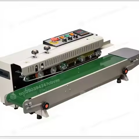 FR1000 Continuous Band Sealer Automatic Horizontal Sealing Machine Package Plastic Bag Band Packing