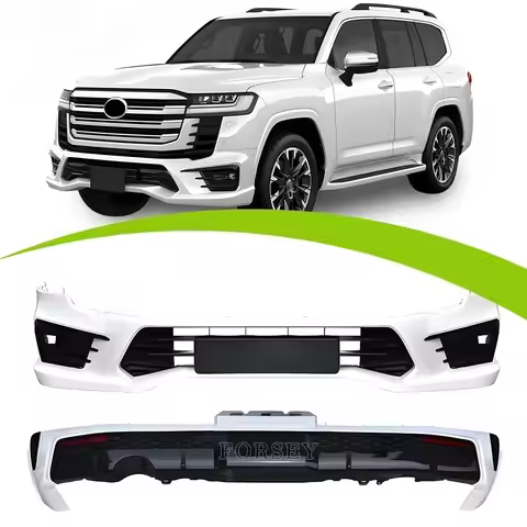 Front Rear Bumper Lip For Land Cruiser 300 2022 Car Body Parts Facelift Body Kit LC300 Modellista