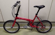 = KHS F20-T2 可樂紅小折單車 =