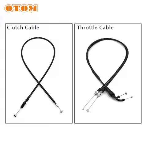 OTOM Motocross Clutch Cable Wire / Throttle Oil Line 1000~1165mm For YAMAHA YZ250F YZ450F WR250F WR4