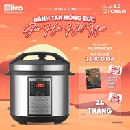 [CHÍNH HÃNG] Nồi Áp Suất Đa Năng OLIVO PC60 Dung Tích 6L - Bảo Hành 2 Năm - Thương Hiệu Mỹ 🇺🇸