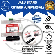 Jalu stang Honda New CB150R Streetfire Original AHM Universal pnp RZR Satria FU VIXION OLD NEW RX KING MEGAPRO TIGER 1 Set Kanan Kiri / Bandul Stang Honda New CB150R Streetfire Original AHM / END STEERING HANDLE HONDA NEW CB150R (2015 - 2021)