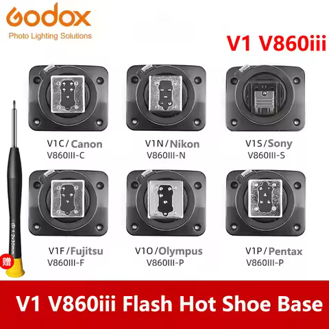 Godox V1 / V860iii Hot Shoe Accessories Godox Speedlite V1 V1C V1N V1S V1F V1O V1P Flash Replace Acc