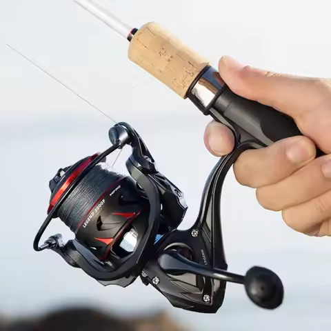 MIFINE LEGEND Spinning Reel Size 2000/3000/4000 Deep Double Metal Spool 6+1BB 5.2：1 Max Drag 12kg Ba