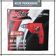 Mesin Bor 10mm REDFOX RF-ED 6601 Electric Drill 350w