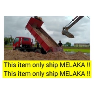10Ton Lori (6Tayar) Pasir Kasar / Pasir HALUS / Batu AGGREGATE 3/4'' / CRUSHER RUN melaka only