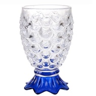 Pineapple Glass Cup with 150 cc Legs Set of 6 Home Line