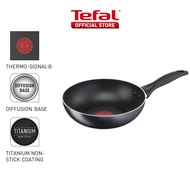 Tefal Cook &amp; Clean Range Frypan Wok Pan Cookware Set 20cm/24cm/26cm/28cm/30cm