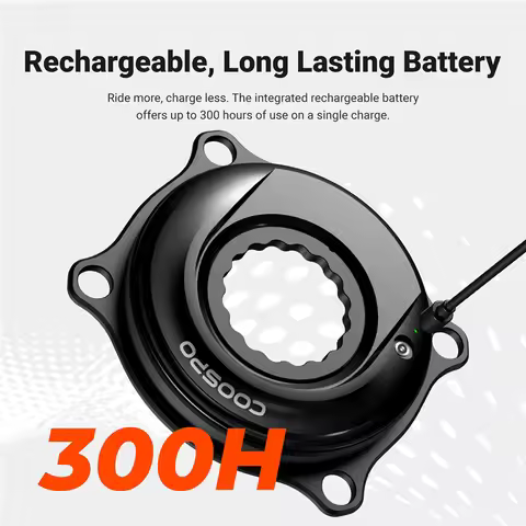 COOSPO S10 Bicycle Spider Power Meter For Easton 110 BCD 4-bolt Dual Balance ANT+ Bluetooth IPX7 Wat