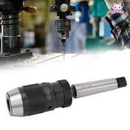 SOONA Keyless Drill Chuck, Tapered Mandrel MK3 Morse Taper MT3 Quick Release Drill Chuck, Durable B1