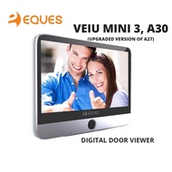 Eques VEIU Mini 3S, A30 (Upgraded version of A27) Digital WIFI Door Viewer, Surveillance via Smartphone App using Wifi