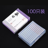 Huatuo Acupuncture Needle 100 Pcs/Box Disposable Chengzhen Silver Needle Copper Chinese Medicine Rin