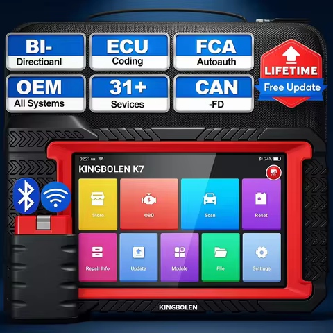 KINGBOLEN K7 Diagnostic Tools KINGBOLEN K7 CAN FD ALL System car Diagnostic Tools ECU Coding Bi-dire