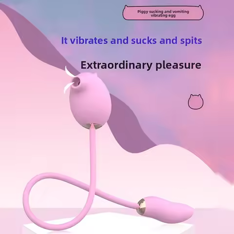 Double Sucking Vibrator Egg For Women G-spot Clitoris Stimulator Adults Erotic Products Toys Female 